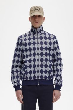 mehed argyle rajajope Fred Perry kerge jää Riietus JHP2NZ22