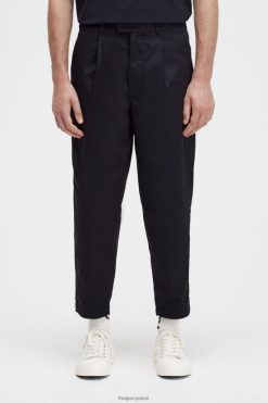 mehed kärbitud toimpüksid Fred Perry must Riietus JHP2NZ47