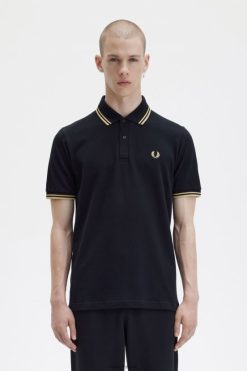 mehed m12 Fred Perry must/šampanja Riietus JHP2NZ284