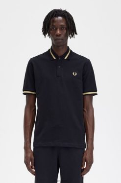 mehed m2 Fred Perry must/šampanja Riietus JHP2NZ356