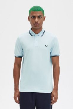 mehed m3600 1 särk Fred Perry hele jää/prantsuse merevägi/must Riietus JHP2NZ269
