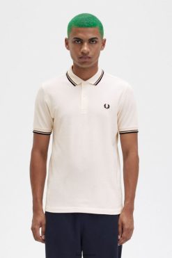 mehed m3600 1 särk Fred Perry siidine virsik/ühtlane roheline/merepunane Riietus JHP2NZ271