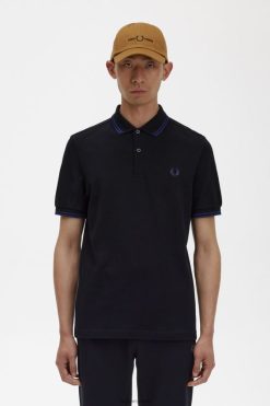 mehed m3600 2 särk Fred Perry must/prantsuse merevägi Riietus JHP2NZ302