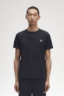 mehed ringer t-särk Fred Perry must Riietus JHP2NZ499