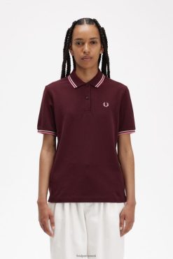 naised g3600 Fred Perry härjavereline/siidine virsik/erkroosa Riietus JHP2NZ634