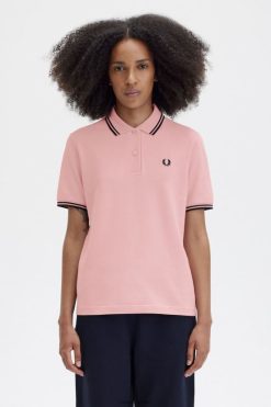 naised g3600 Fred Perry kriit roosa/must Riietus JHP2NZ624