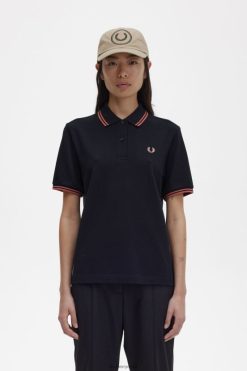 naised g3600 Fred Perry must/hele rooste Riietus JHP2NZ636