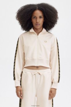 naised kärbitud teibitud rajajakk Fred Perry siidine virsik Riietus JHP2NZ32