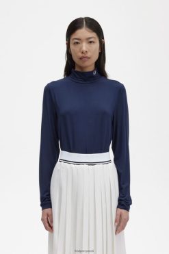 naised rulli kaelus top Fred Perry merevägi Riietus JHP2NZ663