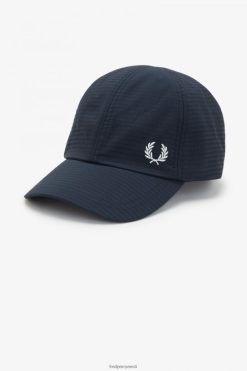 unisex kahe kaubamärgiga seersuckeri kork Fred Perry merevägi tarvikud JHP2NZ83