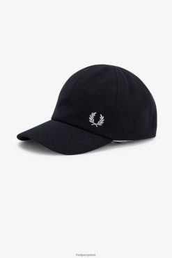 unisex klassikaline pikeemüts Fred Perry must tarvikud JHP2NZ79