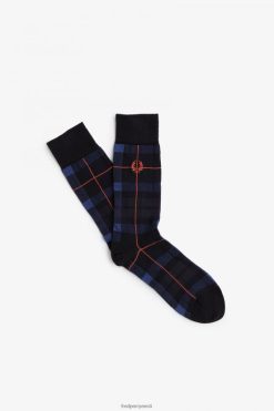 unisex tartan sokid Fred Perry varjutatud koobalt tarvikud JHP2NZ119