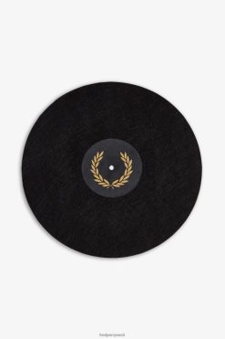 unisex vinüülist libisemismatt Fred Perry must tarvikud JHP2NZ101